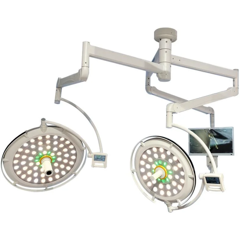 Wall Mounted Ceiling Ot Light Double Dome LED Shadowless Surgical Light Price