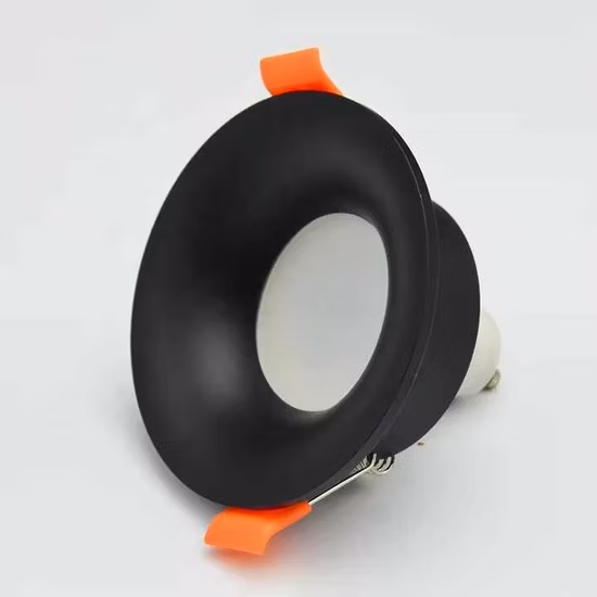 Luminaire encastré noir à encastrer avec découpe mince 10W 68mm Spot Dimmable