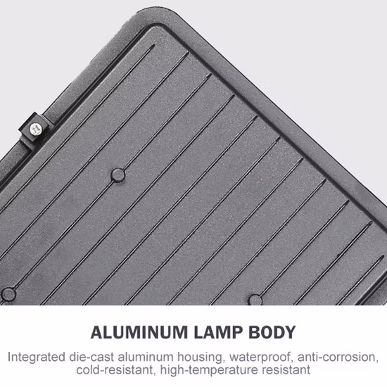 60W 100W 200W 300W Réverbère solaire de mur CE RoHS LED allume le système d'alimentation d'économie d'énergie de décoration