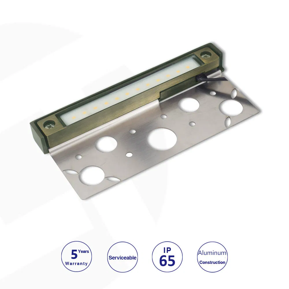 Nouvelle lumière LED Hardscape économique pour l'éclairage extérieur des marches de jardin