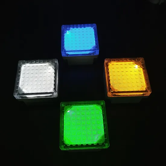 Lampes solaires de jardin, lampes solaires de sol extérieures étanches, 97 x 97 x 60 mm pour pavés, allée, terrasse, terrasse, pelouse, éclairage de décoration