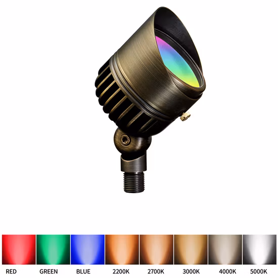 Projecteur de paysage extérieur basse tension Cour Style moderne LED Spike Luminaires Montage mural IP65 LED Éclairage de jardin