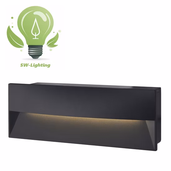 Lumières d'étape enfoncées par surface linéaire de l'éclairage extérieur de LED IP65 6W